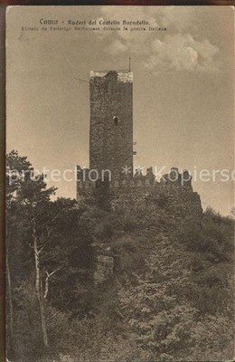 Como Lago di Como Ruderi del Castello Baradello