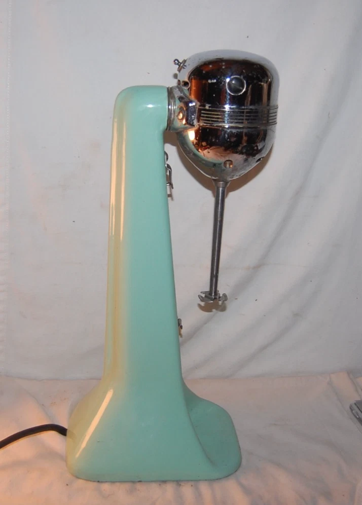 Vintage Oster Milkshake Mixer Blender Steel Stainless Cup Model 40 Jadite Green
Opens in a new windo