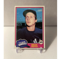 Topps 1981 Brian Doyle #159 New York Yankees MLB Baseball Card Base Set