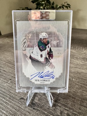 2023-24 Upper Deck Clear Cut - Champs #C-NS Nick Schmaltz (AU)