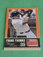 FRANK THOMAS  - 2013 PANINI AMERICA'S PASTIME - BASE SET CARD #150  /125