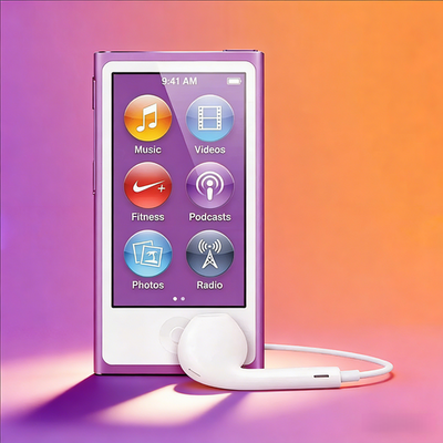 Apple iPod Nano 7th Generation 16GB MP3 Player - Purple for sale