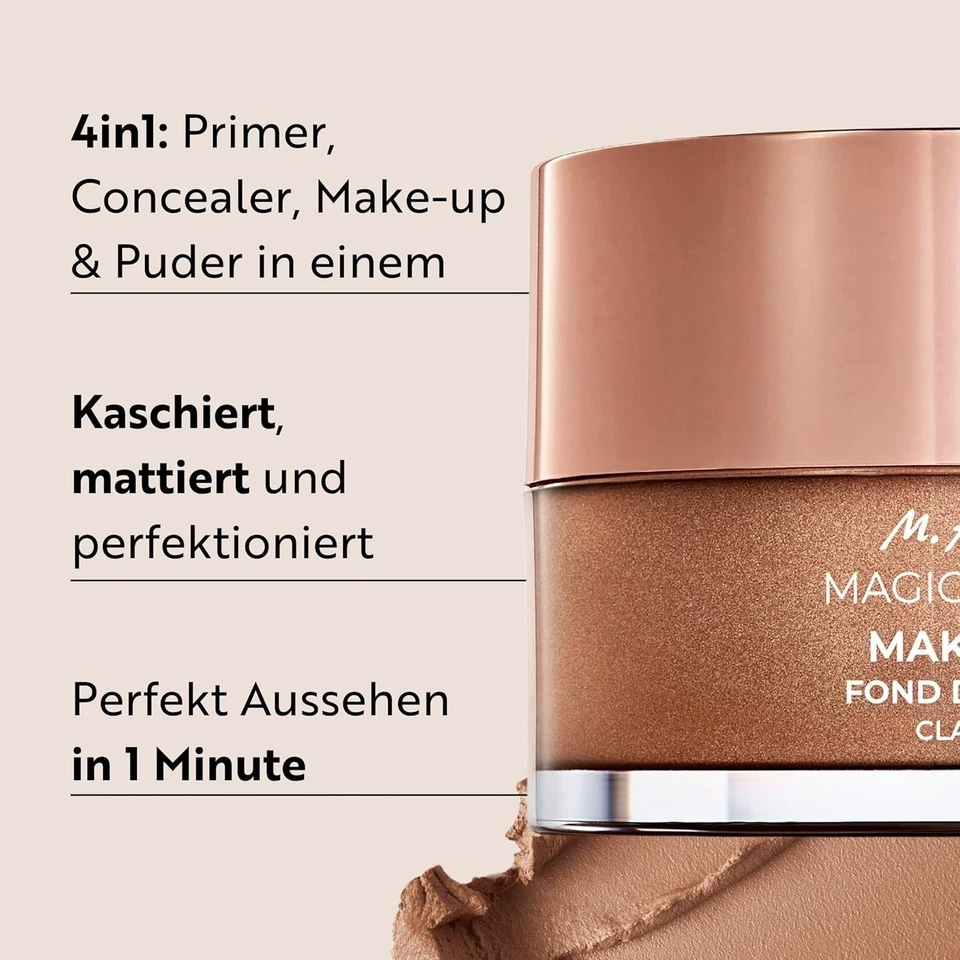 M. Asam Magic Finish Make up Mousse Classic (30Ml), 4-In-1 Primer, Make Up - Bild 2 von 4
