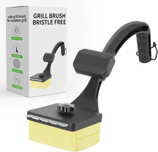 Prokitchen Grill Brush Bristle Free Steam Cleaning Grill Brush for Outdoor Gr...