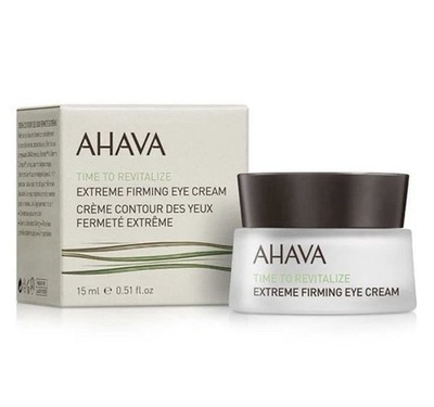 AHAVA - Time To Revitalize Extreme Firming Eye Cream (0.5 oz-15 Ml) Dead Sea NEW
