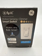 C-Start GE Smart Motion Sensing Dimmer Smart Switch Bluetooth ALEXA Google NIB