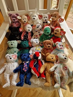 Konvolut 28 Ty Beanie Babies retired top Zustand