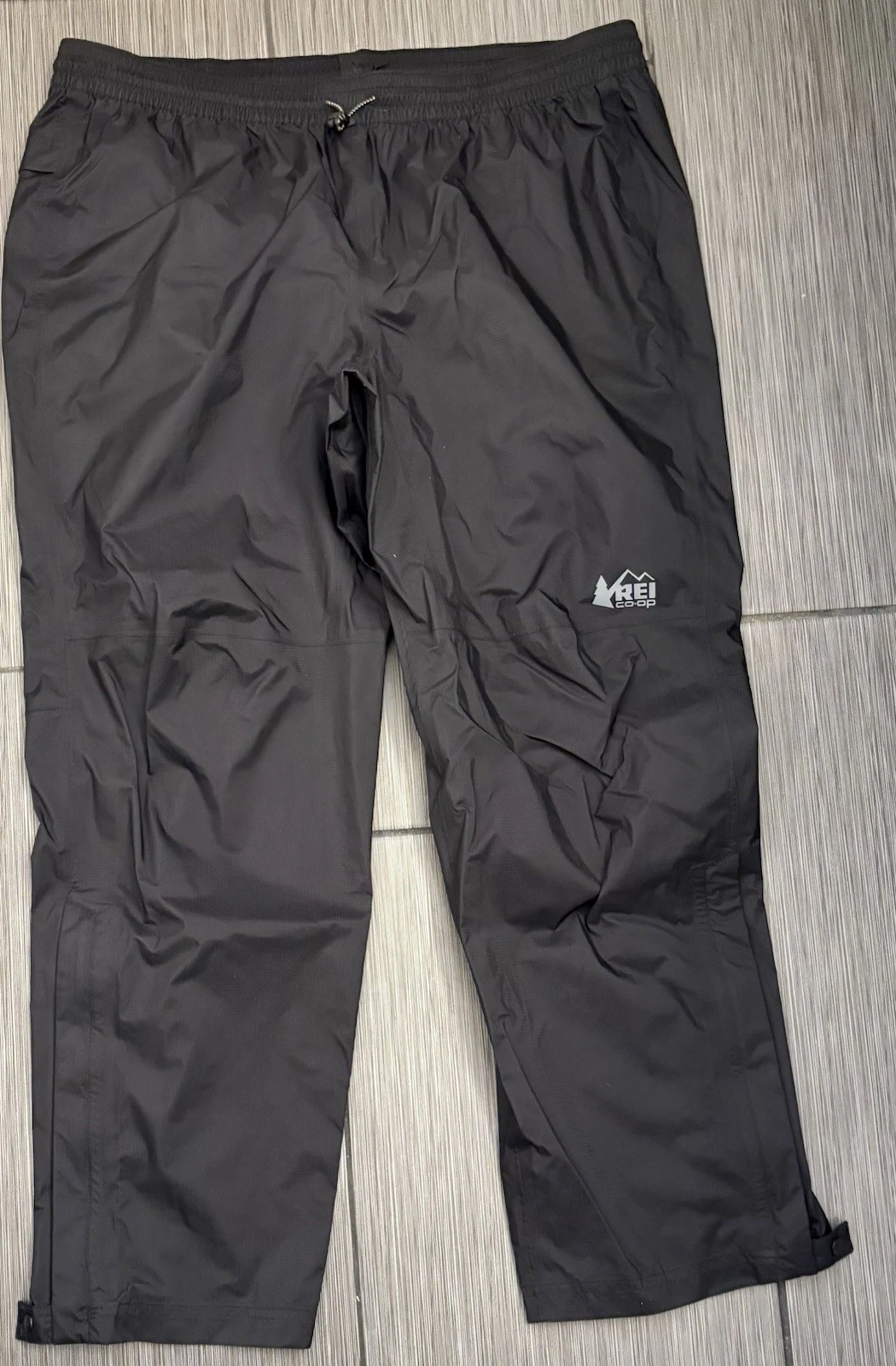 REI Co-Op Trailmade Rain Pants Men's Large Short Ripstop Water Repellant