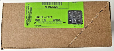 NEW OEM W11607637 Genuine Whirlpool Washer Control Board - Updated Board