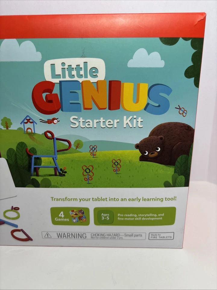 Osmo Little Genius Starter Kit for Fire Tablet Preschool Learning Games Ages 3-5 - Image 4 of 4