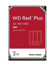 WD Red Plus 2TB NAS Hard Drive 5400RPM for Small Medium Business Systems