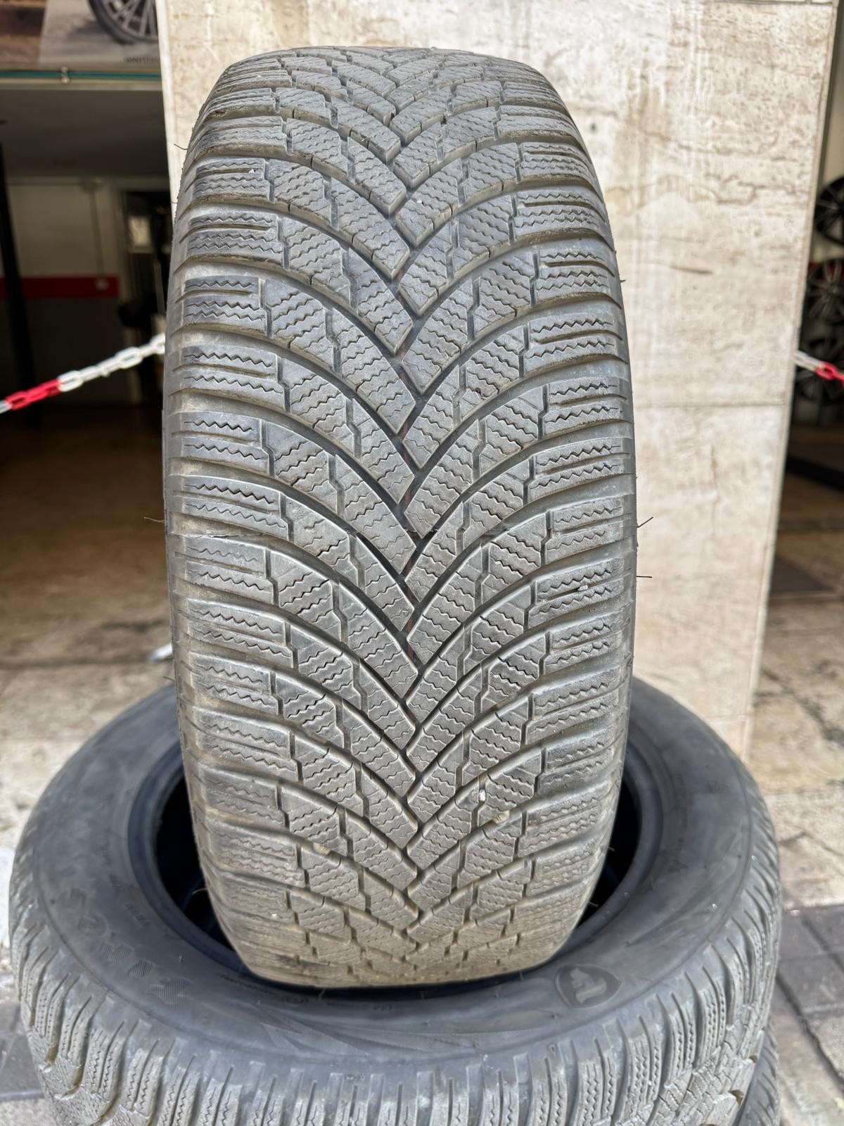 PNEUMATICI USATI PEZZI 4 FIRESTONE WH4 195/55 R16 87H INVERNALI M+S SNOW