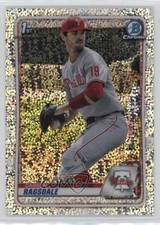 2020 Bowman Draft Chrome Sparkle Refractor Carson Ragsdale #BD-145 12wz