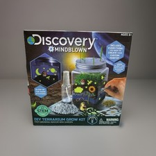 Discovery Mindblown DIY Terrarium Grow Kit STEM Indoor Garden Kids Science NEW