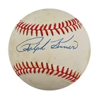 Ralph Kiner Pittsburgh Pirates Autographed ONL Baseball JSA COA