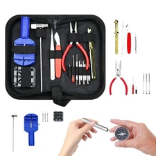 16X Watch Repair Tool Kit Link Remover Spring Bar Tool Case Opener Set New US