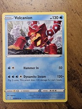 Pokemon TCG Shining Fates Volcanion Rare Card 025/072 NM Collectible
