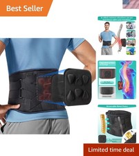 Small Adjustable Back Support Belt for Pain Relief - Breathable Design B73