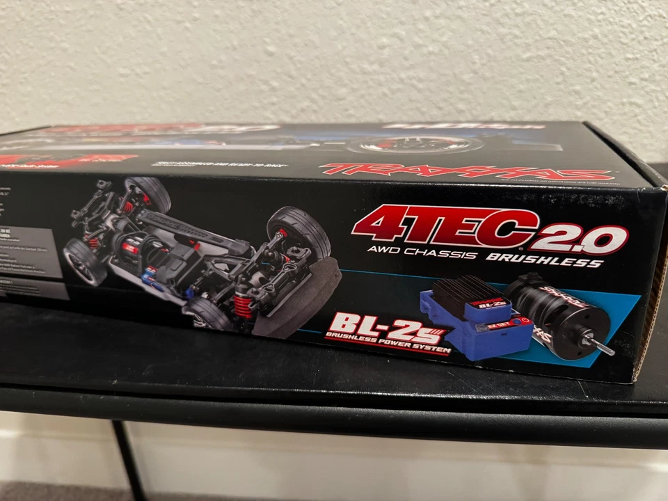 TRAXXAS 83124-4 4-Tec 2.0 BL-2s Chassis No Body 250 TRAXXAS NEW - Image 4 of 4
