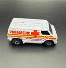 Hot Wheels Redline 1975 Paramedic Super Van Smoked Glass Original Ambulance