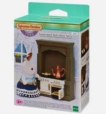 Sylvanian Families Family Gourmet Kitchen Set Dollhouse Playset New Gift 5367