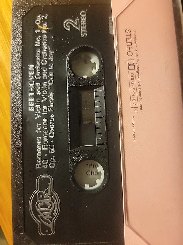 Beethoven Fidelio,Egmont and coriolan overtures violin romances 1 - 2 cassette - Image 3 of 3