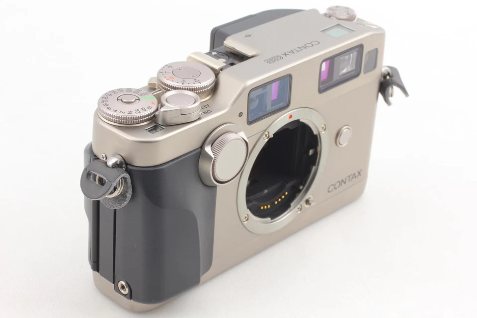 [Casi COMO NUEVO] Cámara telémetro CONTAX G2 28mm 45mm 90mm Lente + TLA140 de JAPÓN Foto 4 de 4