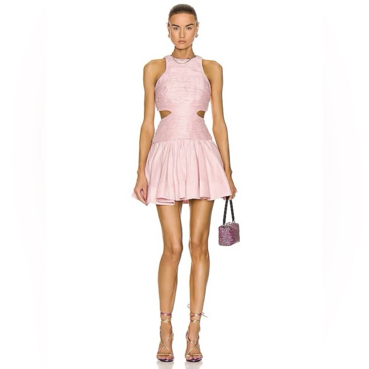 white christmas dresses Shop Aje Introspect Cut Out Mini Dress