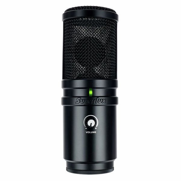SUPERLUX E205U MKII MICROFONO USB DA STUDIO E PODCAST A CONDENSATORE