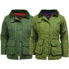 Ladies Game Ruby/abby Tweed Jacket