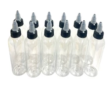 Empty Plastic Bottle for Travel Clear (100ml) You Pick Lots, New