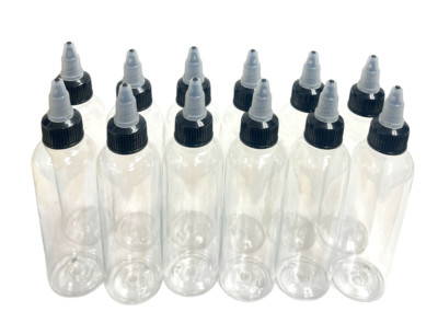 Empty Plastic Bottle for Travel Clear (100ml) You Pick Lots, New