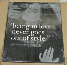 "Being In Love Never Goes Out Of Style" - HC, GRACE ORMONDE Wedding Photo Book