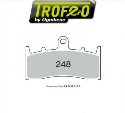 Sintered Brake Pads Trophy Suzuki GSX-R 1000 TL 1000 R GSX-R 1100