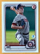 2020 Bowman 1st. Edition Tim Cate #BFE-83 Washington Nationals