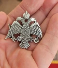 Double Headed Eagle pin Byzantine Empire  badge limited,Byzantine Imperial eagle