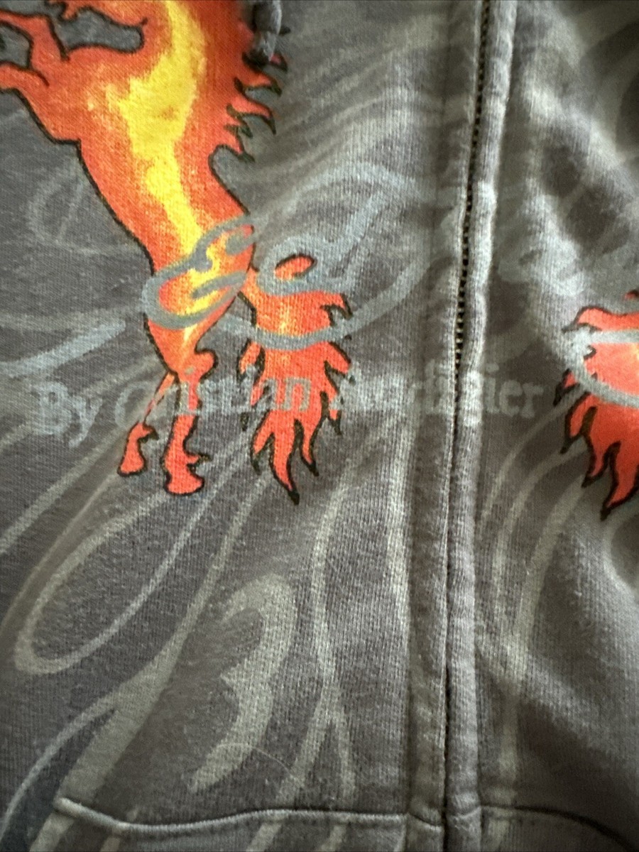 Christian Audigier All Over Print Rhinestone Full Zip Ed Christian Audigier All Over Print Rhinestone Full Zip Ed