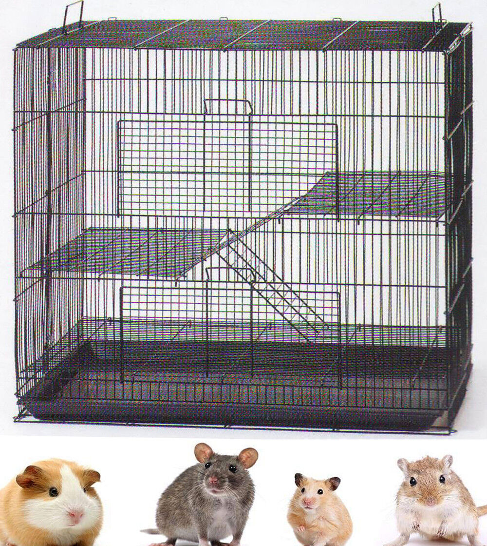 Small Animal Glider Syrian Hamster Rat Mice Degu Guinea Pig Rabbit Critter Cage