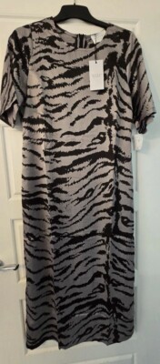 Sister Point Ladies Shiny Satin Dress