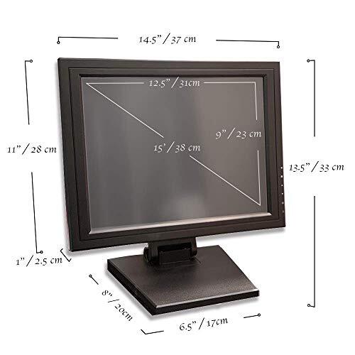 touch screen 15 inch pos tft lcd touchscreen monitor in stock