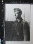 WW2 GERMAN ARMY KNIGHTS CROSS RECIPIENT WILLI HAMMERICH SIGNED PHOTO AUTOGRAPH