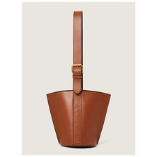 Veronica Beard Soeur Paris Women's Saul Mini Bucket Shoulder Bag Nwt 698 Natural