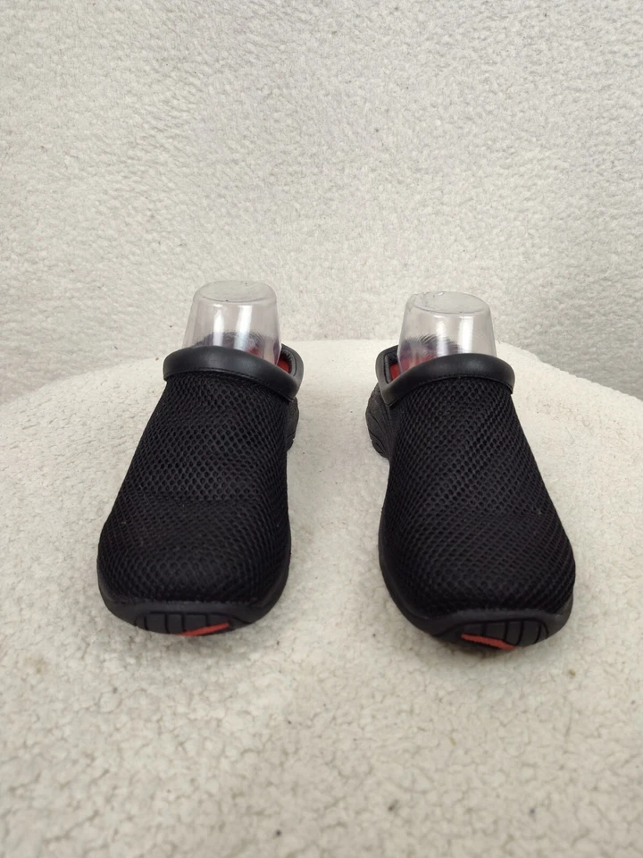 Merrell Encore Breeze Women Clog 8 Black Mesh Slide Comfort Performance Footwear - Image 2 of 4