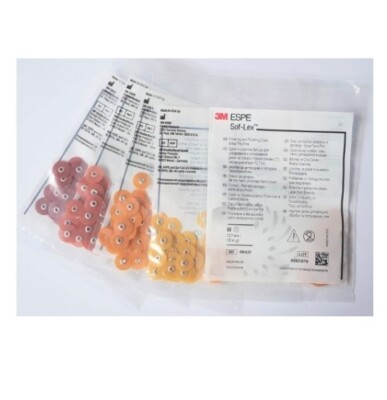 3M Sof-Lex soflex Discs Pack of 85 DISCS in all sizes