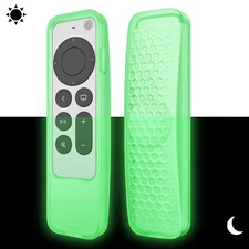 2-in-1 Protective Case for 2021 Apple TV Siri Remote & AirTag Shockproof Cover