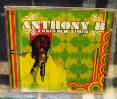 ''Confused Times'' Anthony B CD Penitentiary Records (2005) EX