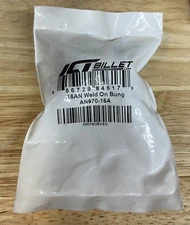 ICT Billet Weld-In Bungs and Fittings AN970-16A -16AN Weld On Bung