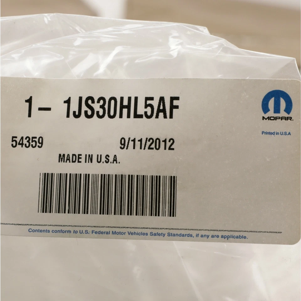 Juego de alfombrillas originales Mopar 2013-2016 Chrysler Town & Country 1JS30HL5AF Foto 3 de 3