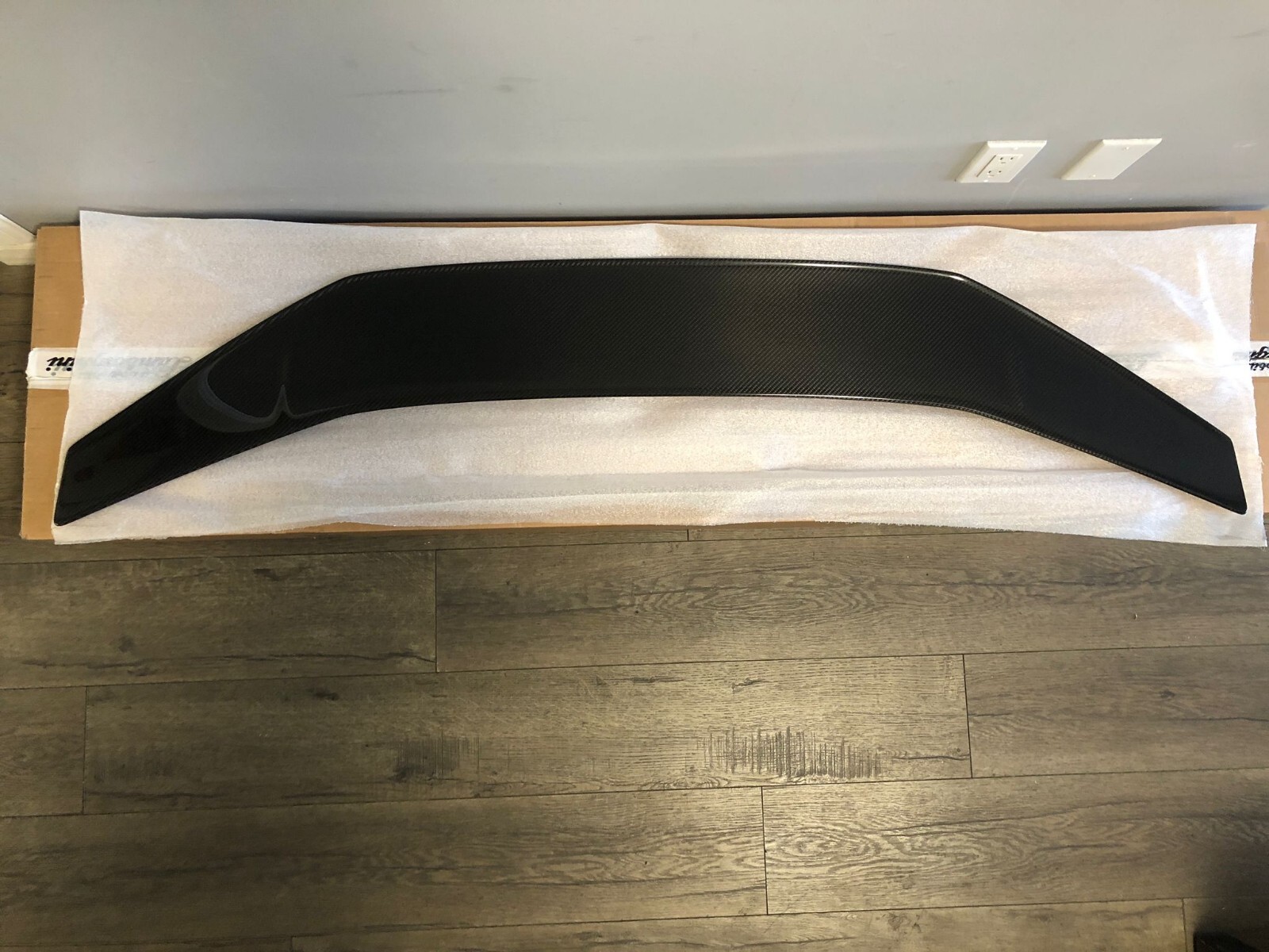LAMBORGHINI HURACAN TECNICA CARBON FIBER REAR WING SPOILER OEM 4T0827677G