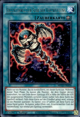 Yugioh MP22-DE036 - Erzunterweltler-Stab der Verzweifelung - 1. Auflage